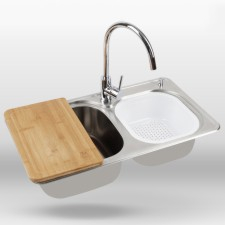 白鳥(niǎo)水槽SD740+龍頭2108