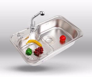 白鳥(niǎo)水槽RS840+龍頭YJ3516